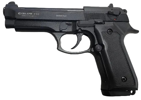BLOW F92 9mm P.A.K. Blank Pistol – Semi-Automatic Replica for Training