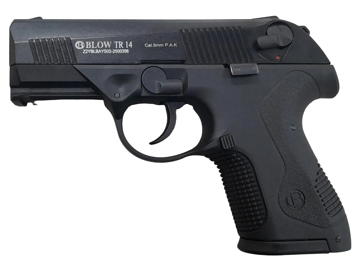 BLOW TR14 9mm P.A.K. Blank Pistol – Semi-Automatic Replica for Training