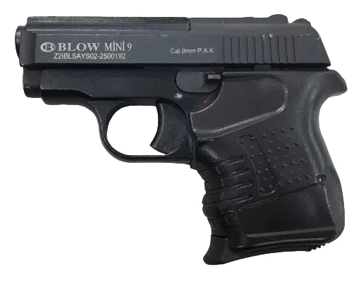 BLOW MINI 9 9mm P.A.K. Blank Pistol – Compact Semi-Automatic Replica for Film