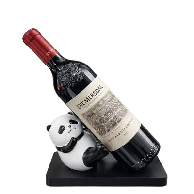 Panda Wine Bottle Holder - Decorative Wine Rack Stand