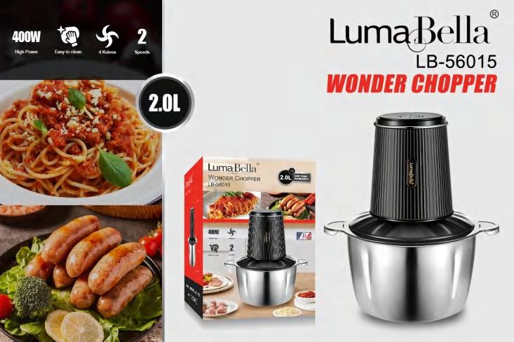Wonder Chopper | 400W | 2.0L Capacity
