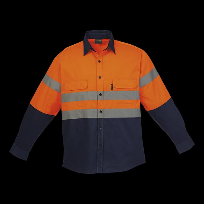 High-Visibility Long Sleeve Work Shirt – Safety Meets Durability