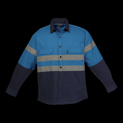 High-Visibility Long Sleeve Work Shirt – Safety Meets Durability
