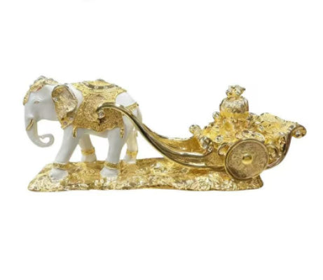 Prosperity Chariot Figurine - Feng Shui Wealth Symbol
