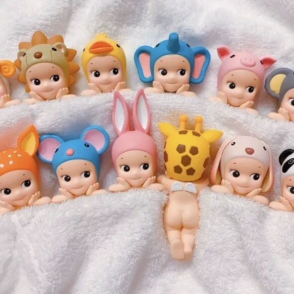 Sonny Angel Hippers Decorative Mini Figures - Blind Box Collectible Desk Toys