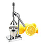 Heavy Duty Stainless Steel Manual Citrus Juicer – Commercial Lever Press | Lemon Orange Squeezer