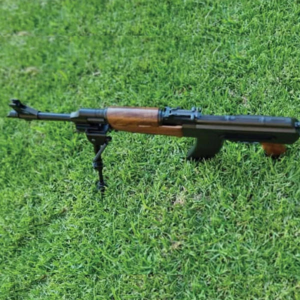 AK 47 Short 9mm PAK Blank Firing Gun – Wooden Stock + 50 Blank Cartridges