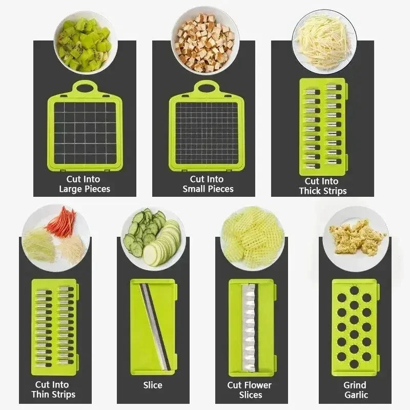 14-in-1 Vegetable Chopper - Multifunctional Food Slicer | South Africa