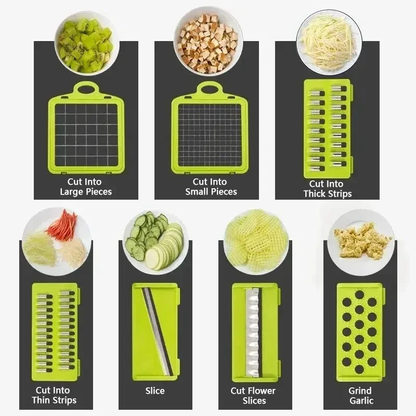 14-in-1 Vegetable Chopper - Multifunctional Food Slicer | South Africa