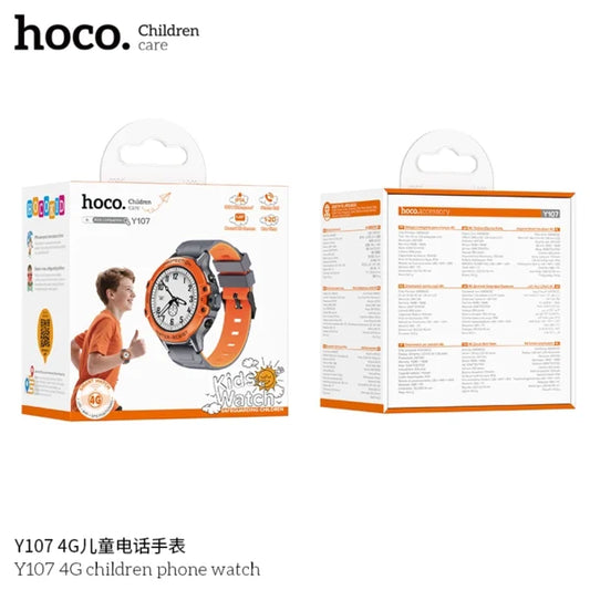 Hoco Y107 4G Children's Smart Watch – Water Resistant