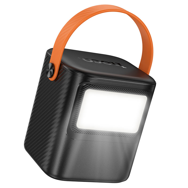 Hoco J152 Pro power bank built-in LED lantern glowing in the dark