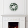 51cm Snowy Oxford Wreath